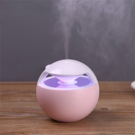 Taffware Air Humidifier Aromatherapy Oil Diffuser Night Light Elf 450ml - HUMI H009 - Pink