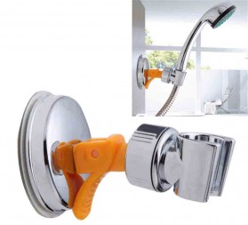 Holder Shower - BATHE PROJECT Suction Clamp Holder Shower Mandi - JJ14711 - Silver