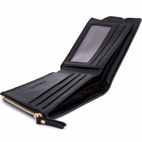 Baborry Dompet Kulit Klasik Pria - Black - 2