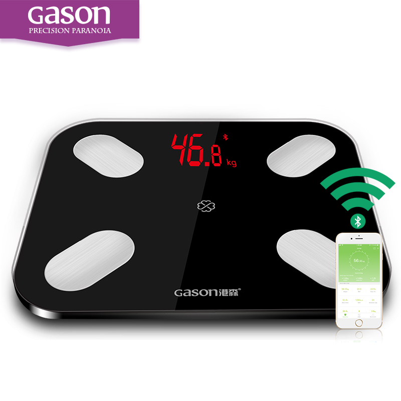 Gason Timbangan Berat Badan Digital Smart Scale 180kg S4 gason timbangan berat badan digital smart scale 180kg s4