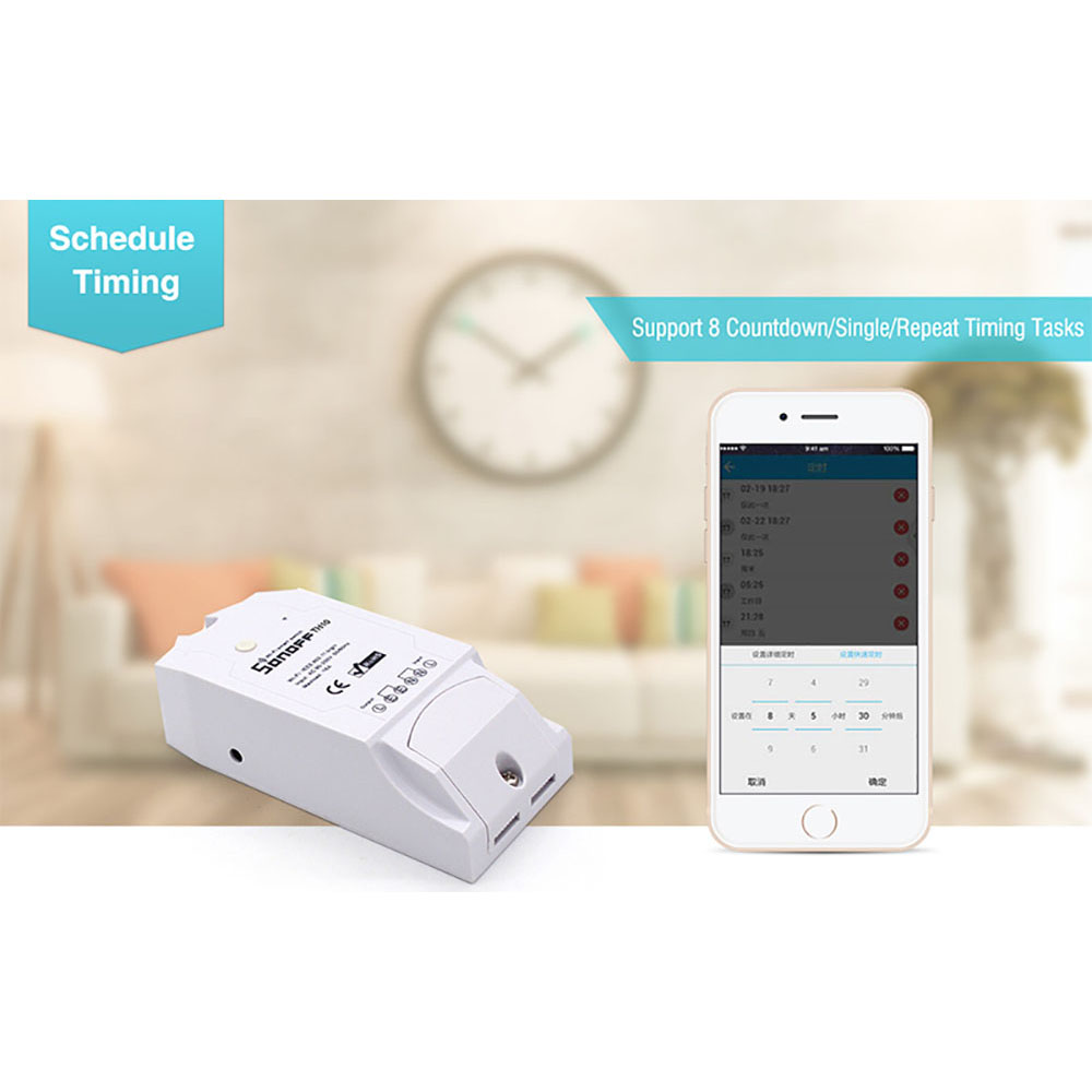 Sonoff Wifi Smart Switch Home Automation Kit - TH16 