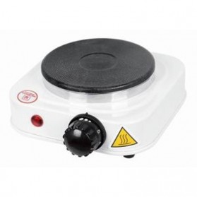 Taffware Kompor Elektrik Pemanas Air Kopi Susu Minuman Mini Heater Stove Pot 500W - JX-500A - White