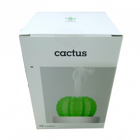 3Life Air Humidifier Pelembab Udara Aromatherapy Oil Diffuser 280ml - Cactus - White - 10
