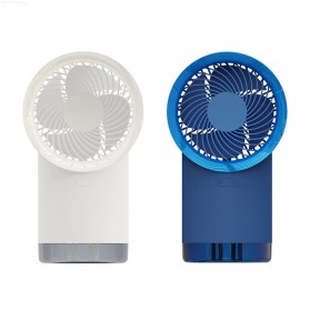 3Life Kipas Mini Cooling Fan Humidifier Mist USB Wired Version  - 365 - Blue - 5