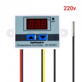 Taffware Digital Temperature Control Thermostat Microcomputer 220V - XH-W3001