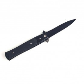 TSSI Pisau Saku Lipat Folding Portable Knife Survital Tool - SH7 - Black