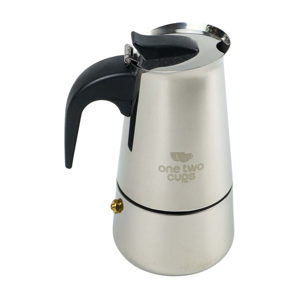 One Two Cups Espresso Coffee Maker Moka 