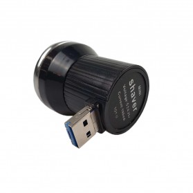 Zuober Alat Cukur Jenggot Travel Portable USB Mini Shaver Trimmer - T01-U - Black - 2