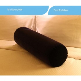 TOUGHAGE Bantal Guling Inflatable Erotic Pillow Seks Support with Vibrator Holder - PF3102 - Navy Blue - 4