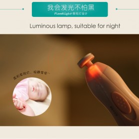 Alat Potong Kuku Bayi Electric Baby Nail Trimmer - TD-288 - Pink - 4