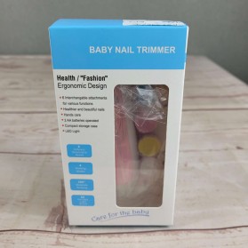 Alat Potong Kuku Bayi Electric Baby Nail Trimmer - TD-288 - Pink - 8