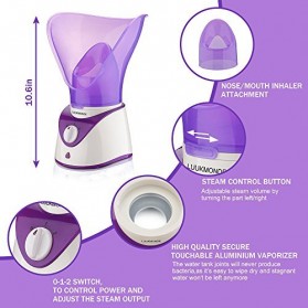 Biutte.co Air Humidifier Facial Steamer SPA Perawatan Wajah - 618 - Purple - 3