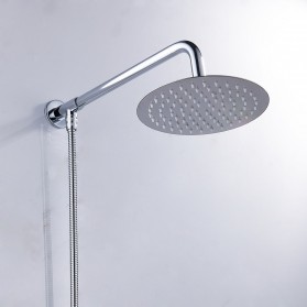 BATHE PROJECT Kepala Shower Stainless Steel Round Shower 10 Inch - Cosmo 200 - Silver - 3
