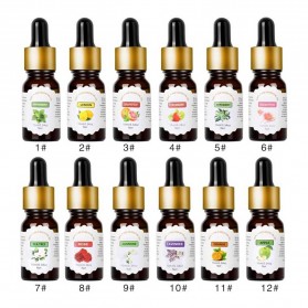 Taffware HUMI Water Soluble Pure Essential Oils Minyak Aromatherapy Diffusers 10 ml Peppermint - TSLM2 - 7