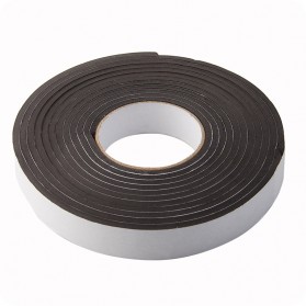ZHEN Lis Strip Pintu Door Noise Insulation Foam Dusting Sealing Tape 3 CM x 5 Meter - B35 - White - 4