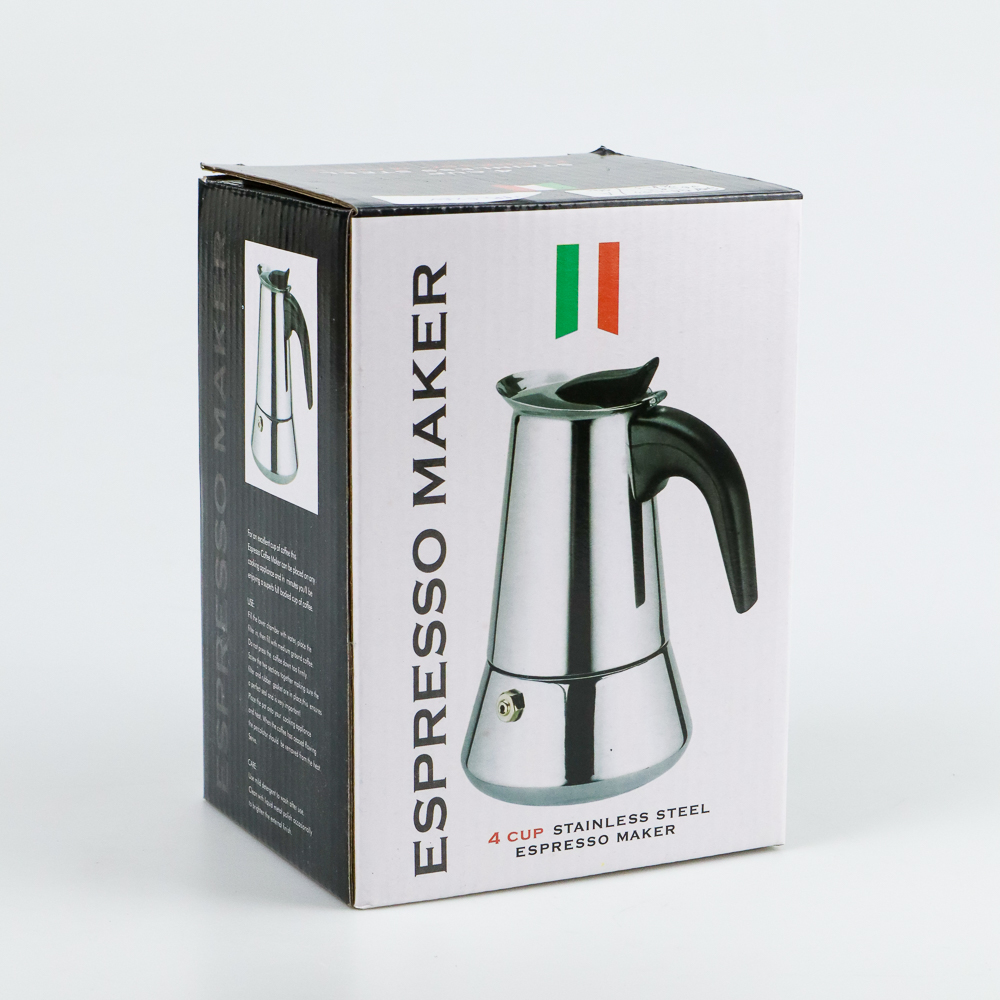 One Two Cups Espresso Coffee Maker Moka 