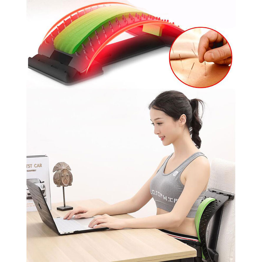 Gambar produk Amkee Alat Terapi Punggung Lumbar Spinal Support Waist Relax Mate - H00310