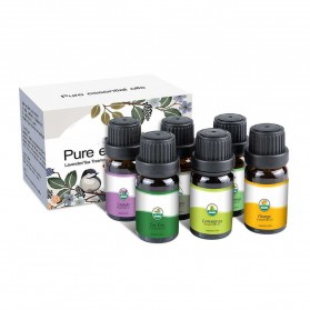 Taffware HUMI Pure Essential Fragrance Oils Minyak Aromatherapy Diffusers 10ml 6 PCS - K-E7