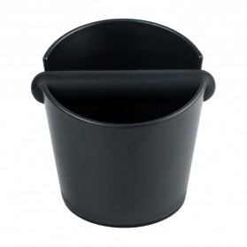 One Two Cups KNOCK BOX Wadah Kopi Espresso Waste Container Barista Non Slip Model B - EA02682 - Black - 1