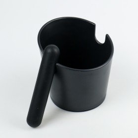 One Two Cups KNOCK BOX Wadah Kopi Espresso Waste Container Barista Non Slip Model B - EA02682 - Black - 2