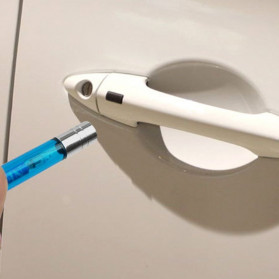 Carsun Pen Gantungan Kunci Anti Static Eliminator Remover LED - LA-947 - Blue - 6