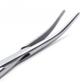 Kitbakechen Gunting Operasi Dokter Medis Hemostat Pliers Clamp Elbow 12.5cm - GJ01168 - Silver - 5