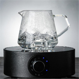 One Two Cups Coffee Maker Pot Kettle Teko Kopi Barista Borosilicate Glass 400ml - AI101 - 5