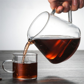 One Two Cups Coffee Maker Pot Kettle Teko Kopi Barista Borosilicate Glass 400ml - AI101 - 8