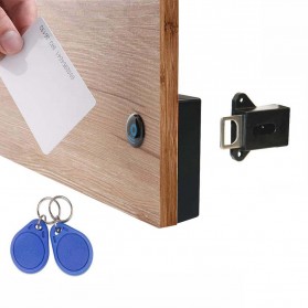 Golden Security Kunci Lemari Sensor RFID Keyless Cabinet Door Lock - SCRFID - Black