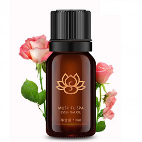 MUSHIFU SPA Pure Essential Fragrance Oils Minyak Aromatherapy Diffusers Rose 10ml - MS10