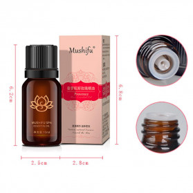 MUSHIFU SPA Pure Essential Fragrance Oils Minyak Aromatherapy Rose 10 ml - MS10 - 8