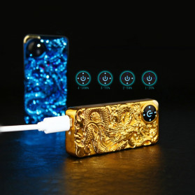 Firetric Korek Api Elektrik Pulse Plasma Touch Sensor 3D Design Dragon - XRG18 - Multi-Color - 10