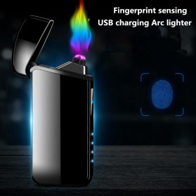 Firetric DAROBTL Korek Api Elektrik Pulse Plasma Touch Sensor Elegant Design - ACL8 - Black - 6