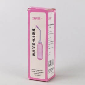TOOKIE Portable Bidet Travel Sprayer 560ML - WS500 - Pink - 6