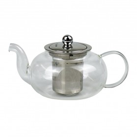 Homadise Teko Pitcher Teh Chinese Teapot Maker 600ml - TP-759 - Transparent - 2