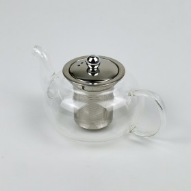 Homadise Teko Pitcher Teh Chinese Teapot Maker 600ml - TP-759 - Transparent - 3