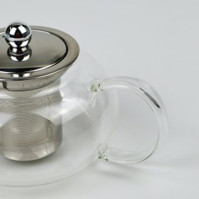 Homadise Teko Pitcher Teh Chinese Teapot Maker 600ml - TP-759 - Transparent - 4