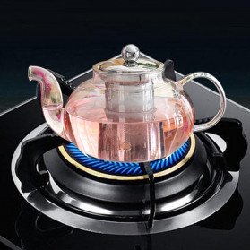 Homadise Teko Pitcher Teh Chinese Teapot Maker 600ml - TP-760 - Transparent - 7
