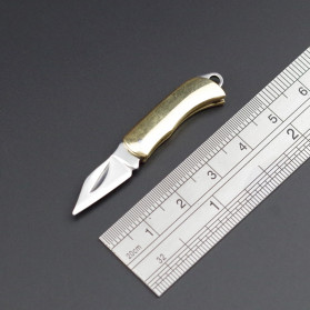 FervorFOX Pisau Lipat Mini Self Defense Multifungsi Hidden Portable Knife Survival Tool EDC - PMT5 - 3