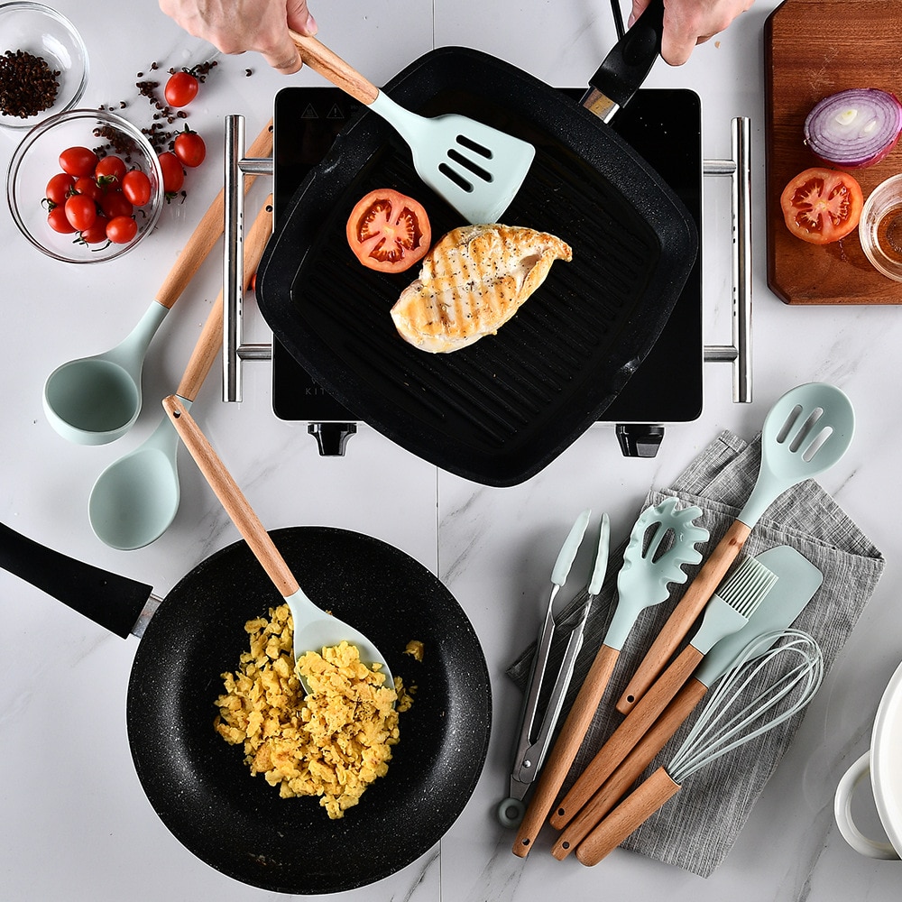 GLANYOMI Cooking Tools Set  Spatula Alat  Masak Dapur  