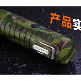 Jobon Explorer Korek Api Elektrik Plasma Arc Lighter Outdoor Waterproof with Senter LED - F1230 - Black - 9