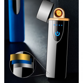Korek Elektrik & Korek Api - DAROBTL Korek Api Elektrik Fingerprint Touch Sensor - JL168 - Black
