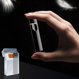 DAROBTL Korek Api Elektrik Fingerprint Touch Sensor - JL168 - Black - 4