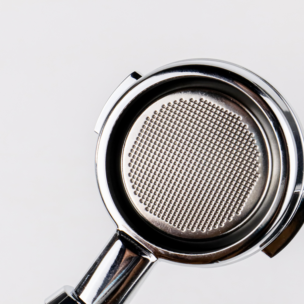 One Two Cups Handle Coffee Bottomless Portafilter 58mm E61 Brown