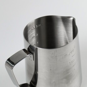 One Two Cups Gelas Milk Jug Kopi Espresso Latte Art Stainless Steel 600 ml - ZM0078 - Silver - 3