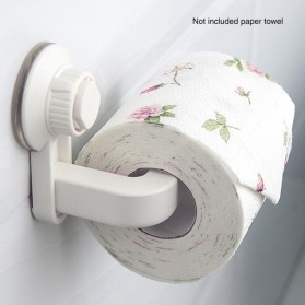 HOUSEEN Gantungan Tempat Tisu Toilet Suction Cup - 8809-3 - White