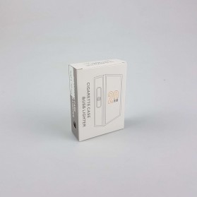Vamav Kotak Rokok 20 Slot dengan Korek Elektrik USB Rechargeable - J708 - Black - 9
