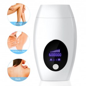 Kyliebeauty IPL Laser Epilator Permanent Hair Removal 600000 Flashes - A110 - White