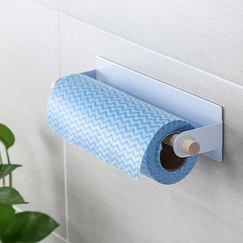 Gambar produk HOUSEEN Gantungan Tempat Tisu Toilet Handuk Serbaguna Model Roll - H25