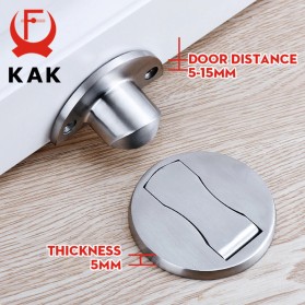 KAK Penahan Pintu Anti-Collision Magnetic Door Stopper - KAK-883 - Silver - 7